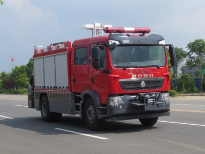 國五重汽T5G搶險救援消防車