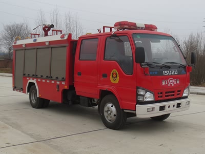 國六慶鈴2噸水罐消防車